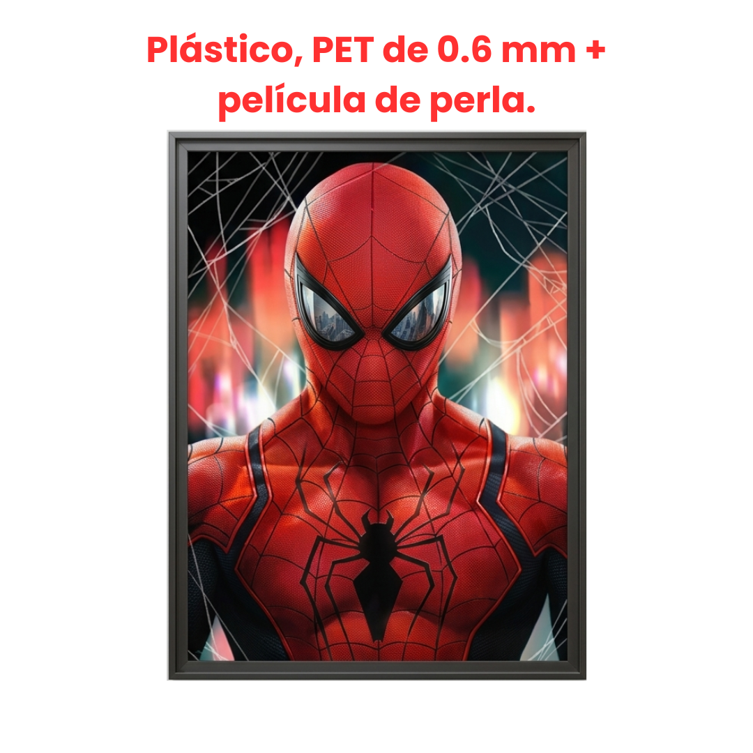 Poster 3D Héroe Araña – Efecto Cambio Visual
