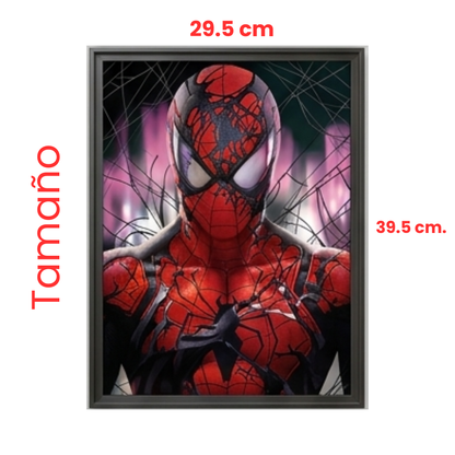 Poster 3D Héroe Araña – Efecto Cambio Visual