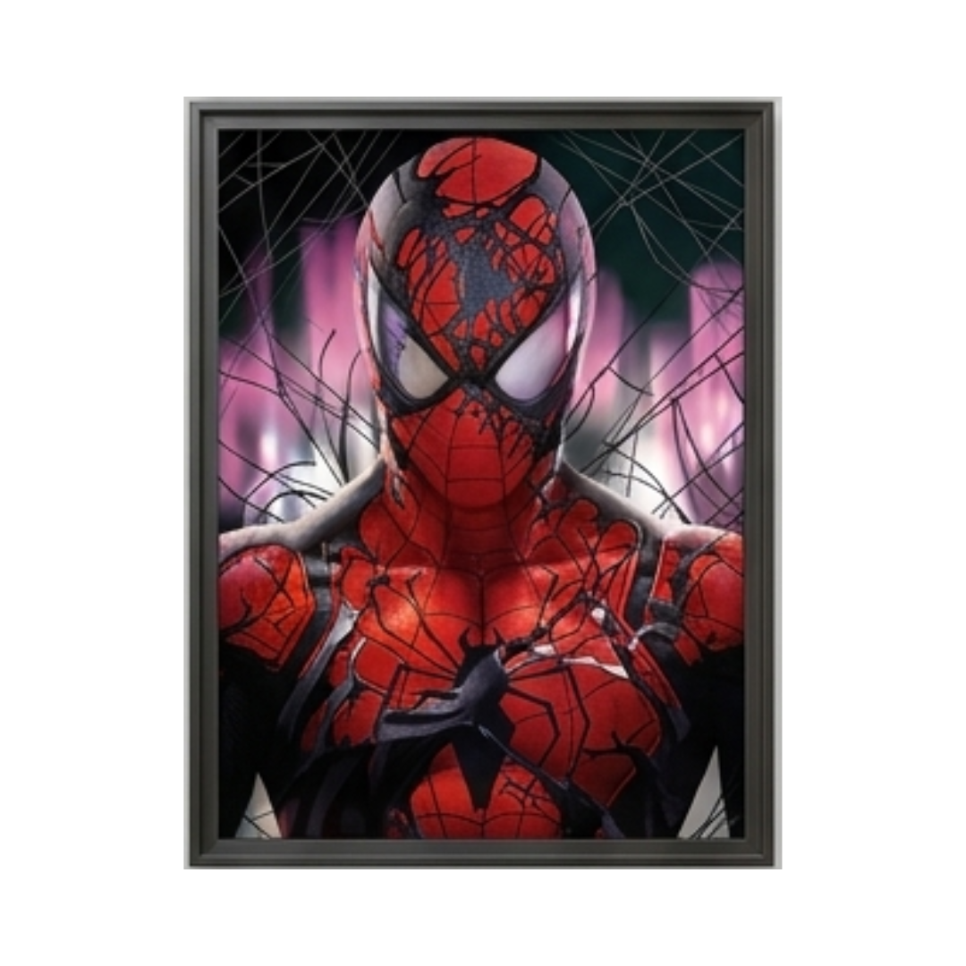 Poster 3D Héroe Araña – Efecto Cambio Visual