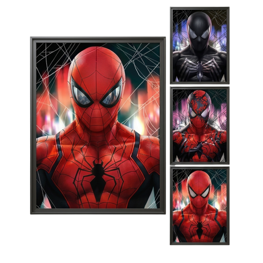 Poster 3D Héroe Araña – Efecto Cambio Visual